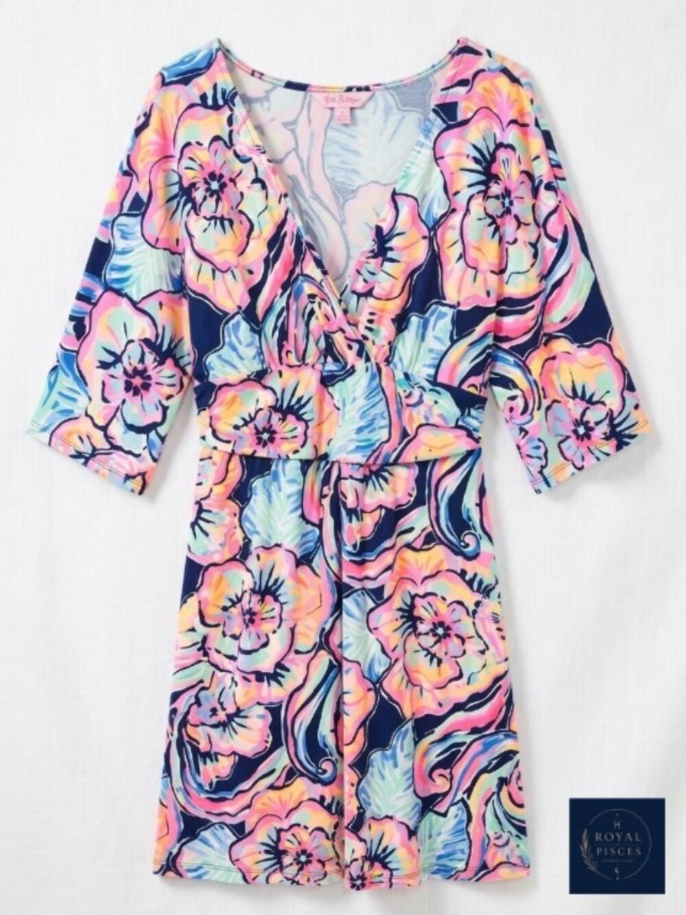 Lilly Pulitzer Nauti Boho Bateau Print Dress